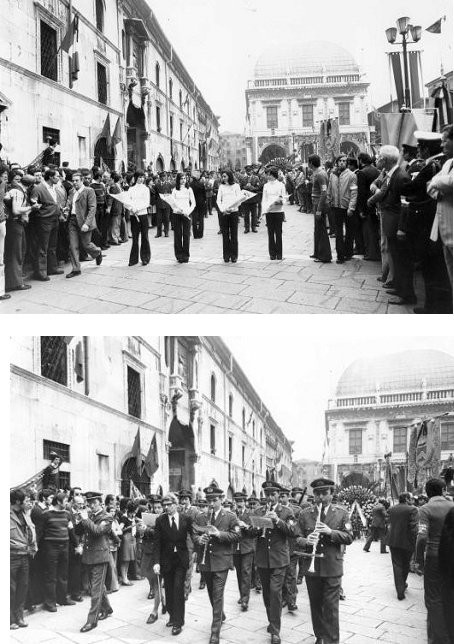 Funerale Strage Piazza della Loggia 31-05-1974